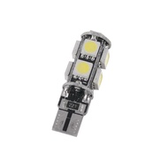 Car led T10 Bulb Decoding T10 5050 9SMD W5W Reading Light License Plate Light Indicator Wide Light