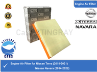 Engine Air Filter Nissan Terra (2018-2021) Nissan Navara Calibre (2014-2022)