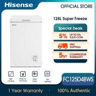 [FREE Installation] Hisense Chest Freezer 卧式冷柜 (128L) - FC125D4BWS