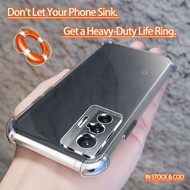 Vivo X70 Pro V2134A V2105 V2133A V2104 Crystal Clear 4 Corners Shockproof Soft Jelly Phone Case Back