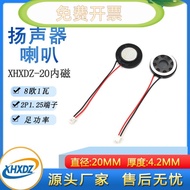 20MM Speaker Plastic Internal Magnetic 8 Euro 1W 8 0.5W/1W Navigator Toy Speaker Speaker 1.25 Termin