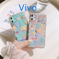 เคสซิริโคนVivo ลายการ์ตูนหมีพูห์สำหรับรุ่น Vivo Y3 Y11 V15 V15 proV17pro Y12 Y17 Y19 Y95 Y93 Y91i#304