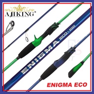 Ajiking Enigma Eco Joran Pancing Spinning / Casting 6'0-7'0kaki | 24 Ton Graphite | TCE Tackles Fish