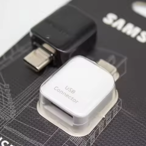 Samsung USB Type- C OTG Adapter To Connector For Galaxy Z Flip 5 4 3 2 S24 Ultra Plus Support Pen Dr