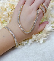 (0018) 10K Gold 3 IN 1 Set
