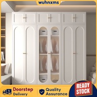 YYosoar Wardrobe Bedroom Sliding Door Wardrobe Cream Style Home Bedroom French Light Luxury Premium 