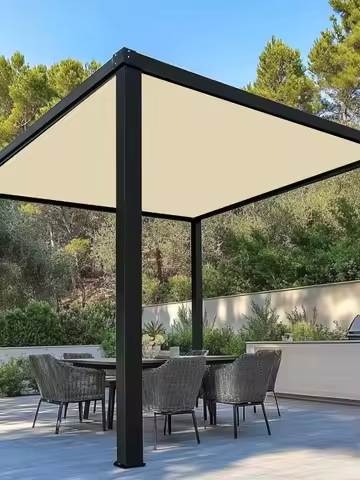 2x3/3x3/3x4/4x5M Sun Shade Sail Waterproof Outdoor Square Rectangle Garden Patio UV Block Party Cano