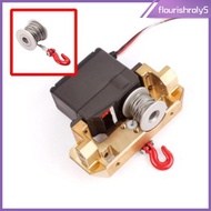 [Flourishroly5] RC Winch Spool Kit 25 Teeth 1/10 RC Servo Accessories for TRX4 D110 RC4WD