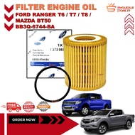 ORIGINAL | FORD RANGER T6 / T7 / T8 2.2 / 3.2 / MAZDA BT-50 OIL FILTER FILTER,ENGINE OIL  BB3Q-6744-