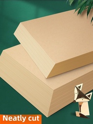 YUANHAO | Warm Beige Color Background Paper Kraft Cardstock Creative Materials