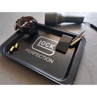 Glock Glock Glock Glock Storage Tray EDC Anniversary Carbon Steel Tray Alloy Change Tray Decorative 