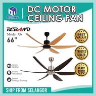 Rebano 66" inch DC Motor Ceiling Fan 6+6 Speed