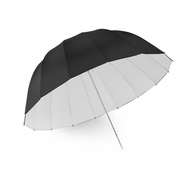 Lifei 165CM Deep Mouth Reflective Umbrella Black White Rubber Reflective Soft Light Photography Para