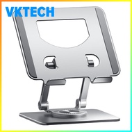 [Vktech] Foldable Cooling Bracket Support Hollowed Cooling Support Adjustable Height Aluminum Alloy for 4.7-12inch Phone Tablet