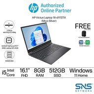 HP Victus Gaming Laptop 16-d1171TX / 16-d1172TX 16.1" FHD (i5-12500H, 512GB SSD, 8GB, NVIDIA RTX 3060 6GB, W11H) - Performance Blue / Mica Silver [FREE] HP Pavilion Backpack (Grab/Touch &amp; Go Credit Redemption : 1/2-30/04/24*)