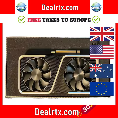 USED NVIDIA GeForce RTX 3060 Ti Founders Edition 8GB GDDR6 Graphics Card