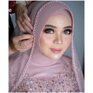 Slayer bridal Veil/bridal Veil/elegant bridal Hijab/bridal Veil