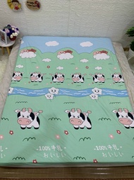 (Thanh lý lỗ) 🌻 Chiếc ga Kẻ sắc màu 💖m2/m6/m8/2m💖 drap giường poly bọc đệm cute Nguyệt Ánh Bedding