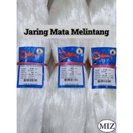 030 x 6" 6 1/4" 6 1/2" 6 3/4" 7" x 60MD x 91.4MTR Mata Melintang Fishing Net Jaring Tangsi Pukat Ika