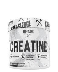 Axe & Sledge Supplements Basics Creatine, Enhances Strength, Increases Lean Body Mass, Boosts Perfor