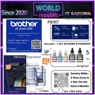 Brother HL-T4000DW Ink Tank Wireless Printer - AirPrint - A3 Sizes - BTD60BK BT5000C BT5000M BT5000Y