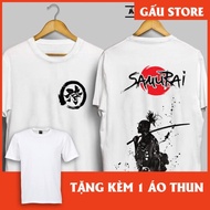 Shock ️Very Beautiful, Cool 2-Sided Samurai Printed T-Shirt - Samurai T-Shirt