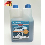 HANSFORD Q Saver TCW3 Minyak Outboard 2T Motosikal, Mesin Rumput, Mesin Gergaji, Enjin Sangkut (1L)