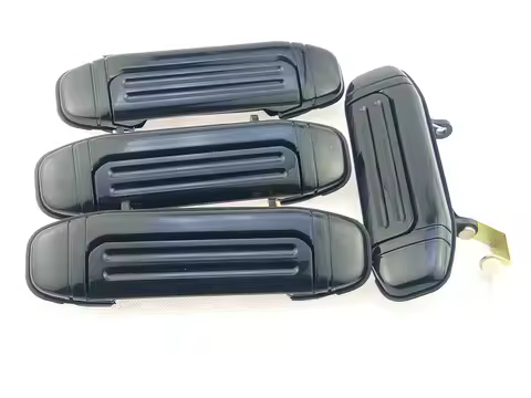4Pcs/set Car Front Rear Outer Door Handle Black for Mitsubishi Pajero Montero V31 V32 V33 V43 V46 V4