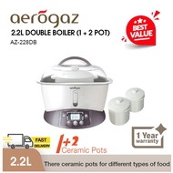 Aerogaz 1+2 Double Boiler (AZ-228DB)