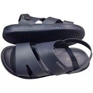 Sandal Pria Terbaru Keren Luofu Silang Tali Belakang / Sandal Selop Pria Dewasa Karet Empuk Import