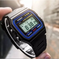 นาฬิกาข้อมือ Casio สายเรซิ่น รุ่น F-91W Digital นาฬิกาผู้ชายคาชิโอ นาฬิกาผู้หญิง