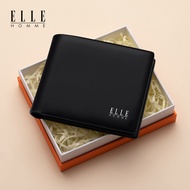 ELLE HOMME | Short Leather Wallet for Men
