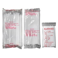 Large Pink Round Straws/Slanted Straws/Yakult Straws Pearl Drink Plastic Disposable Party