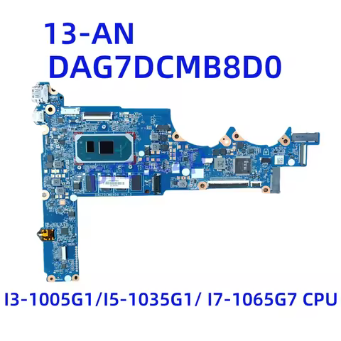 For HP Pavilion 13-AN TPN-Q214 Laptop Motherboard DAG7DCMB8D0 G7DC Mainboard with I3 I5 I7 CPU RAM 8