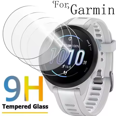 10-1Pcs Tempered Glass for Garmin Forerunner 165 965 255 265 265s 955 HD Anti-scratch Protective Fil