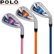 [Ready Stock golf Club] Polo golf Children's Club Boys Girls Carbon No. 7 Club golf Beginner Practic
