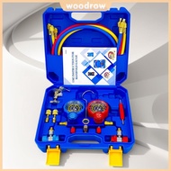 3 Way AC Manifold Gauge Set AC Diagnostic Manifold Gauge Set Automotive AC Gauge Set for R134A/R22/R