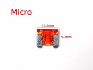 【♚】Fuses Standard Mini Micro 2 Car Fuse 2A 3A 5A 7.5A 10A 15A 20A 25A 30A 35A 40A Amp Clip Fuse Set 