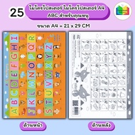 A4 ABC Micro Poster For Kids: Posters Educational English Letters