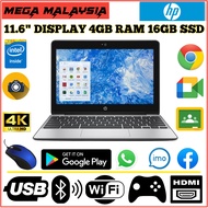 Chromebook HP 11 G5 EE Intel Celeron 3060 || 4GB RAM 16GB SSD 11.6 Inch IPS HD Display || Student Bu