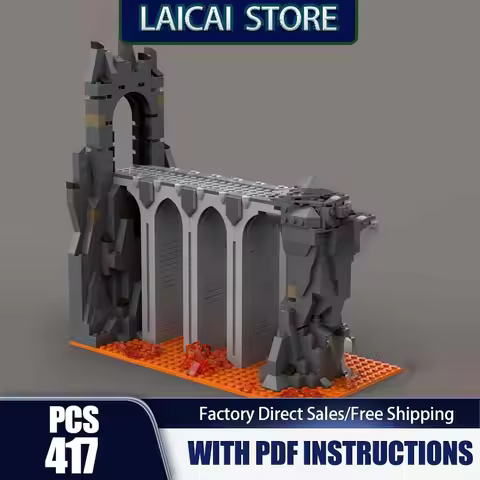 Magic Rings Movies Moc Building Bricks Mount Doomsday Model Technology Modular Blocks Gifts Christma