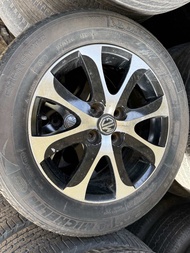 ล้อแม็กซ์เปล่า Enkei ขอบ15 4รู100 ใส่ ToyotaMazda ได้เลย ราคาต่อวง