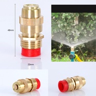 Mist nozzle, copper mist nozzle with thread 21 with adjustable filter