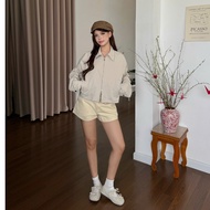 AB HOUSE - Jacket khaki CORE boxy form men's and women's fashion