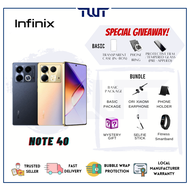 Ready Stock- Infinix Note 40(8GB + 256GB) [ 1 YEAR INFINIX MALAYSIA WARRANTY ]
