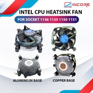 Intel Copper Base CPU Heatsink Fan For Socket 1155 1150 1151 1156 115x HSF