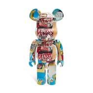 Medicom Toy BEARBRICK Jean Michel Basquiat #6 1000%