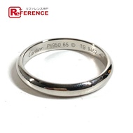 CARTIER Platinum Logo Ring