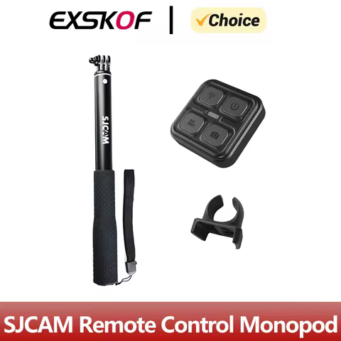 SJCAM Remote Control Selfie Stick Monopod Aluminum For SJCAM C300 SJ6 SJ7 Star SJ8PRO SJ8PLUS SJ10 p