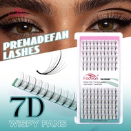 120/180pcs 3D/7D/9D/13D/13DV Premade Wispy Fan Lashes Volume Fans Eyelash Extension Individual Sandw